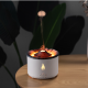 New Creative Ultrasonic Essential Oil Humidifier Volcano Aromatherapy Machine Spray Jellyfish Air Flame Humidifier Diffuser