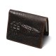 Fashion Casual Men's Wallet Retro Oil Wax Skin Crocodile Pattern