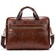 Leather Retro Casual Briefcase Light Business