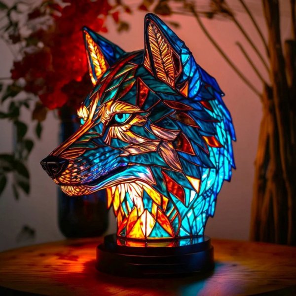 2024 3D Colored Animal Light Desk Lamp Animal Series Decorative Night Light Animal Elephant Owl Cat Vintage Table Lamp Home Deco