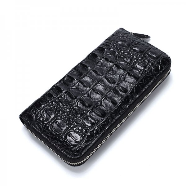 Skin Bone Leather Wallet Men's Long Hand