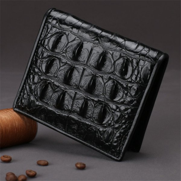 Leather Short Large Banknotes Multi-card Position Leather Clutch Small Wallet Bag