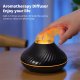 New Volcanic Flame Aroma Diffuser Essential Oil Lamp 130ml USB Portable Air Humidifier With Color Night Light Mist Maker Fogger