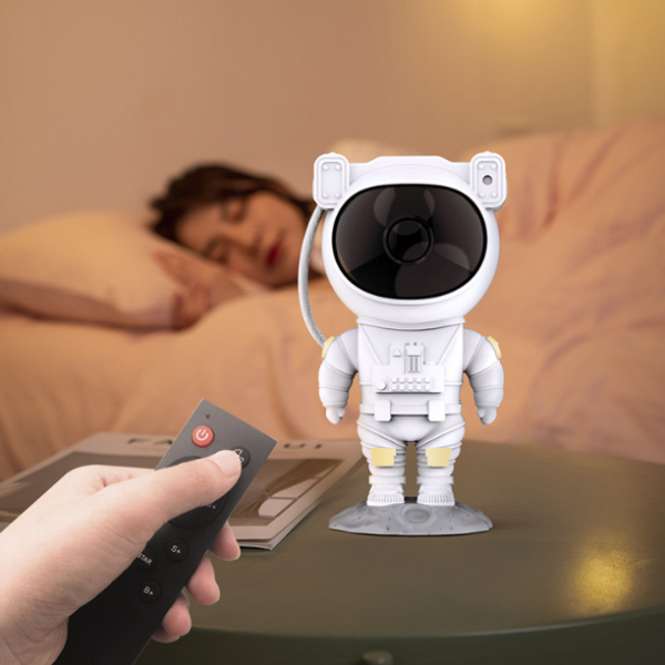 Creative Astronaut Galaxy Starry Sky Projector Nightlight USB Atmospher Bedroom Table Lamp