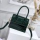 New Mini Bag Shoulder Crossbody Croc Pattern Women's Bag